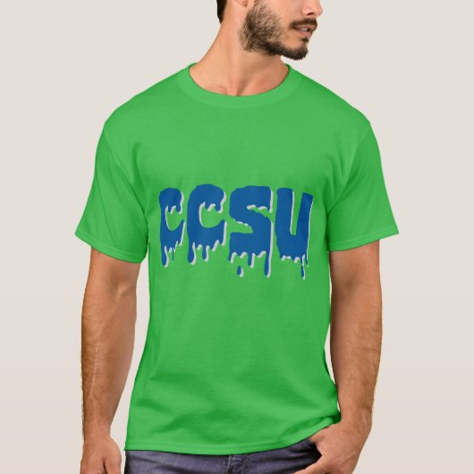 CCSU Central Connecticut State University T-shirt (Voorkant)