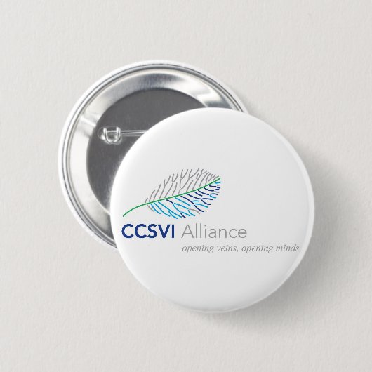 CCSVI-Button Ronde Button 5,7 Cm (Voorkant /achterkant)