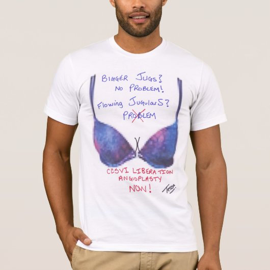 CCSVI Jugs of Jugulars T-shirt (Voorkant)