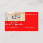 CCTV-afbeelding voor Visitekaartje (Voorkant)