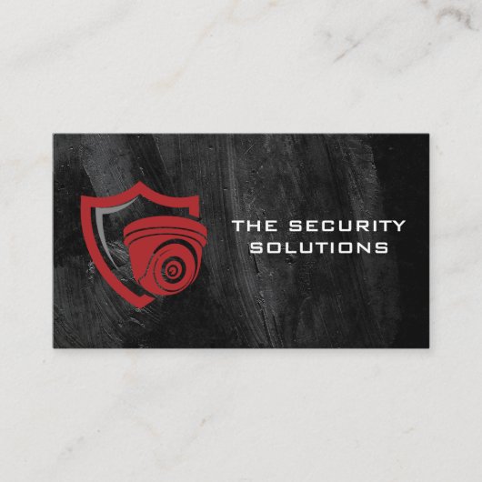 CCTV-beveiligingscamera | Surveillance Tech Visitekaartje (Voorkant)