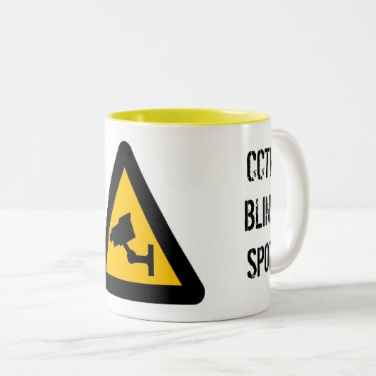 CCTV Blind Spot Mok (Voorkant rechts)