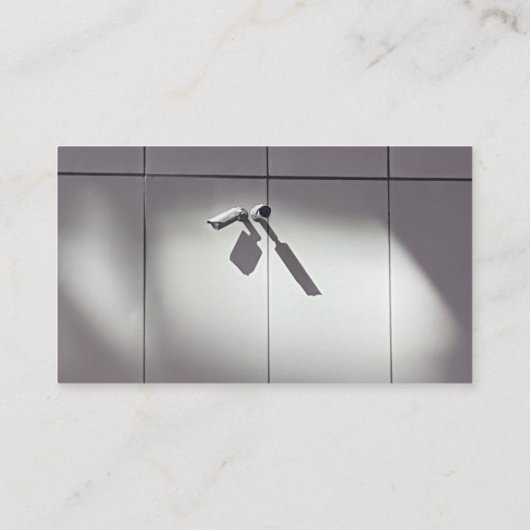 CCTV Business Work van Security Camera Visitekaartje (Achterkant)