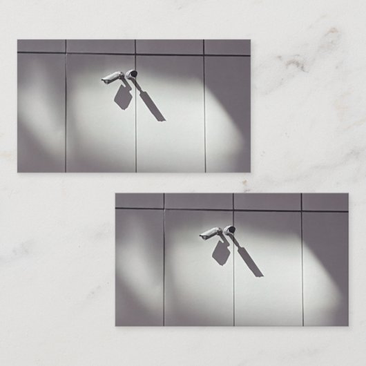 CCTV Business Work van Security Camera Visitekaartje (Voorkant / Achterkant)