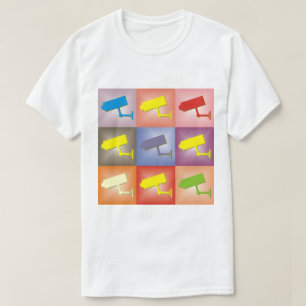 CCTV Pop Art T-shirt