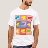 CCTV Pop Art T-shirt (Voorkant)