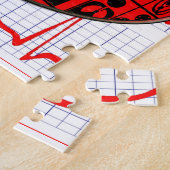 CCU HEART EKG MEDISCHE SPECIALEN LEGPUZZEL (Zijkant)