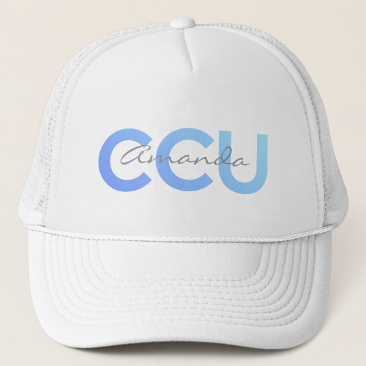 CCU Personalized Name Trucker Pet (Voorkant)