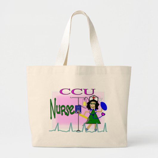 ccu verpleegkundige canvas tas (Voorkant)