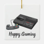 CD32 van Amiga Keramisch Ornament (Achterkant)