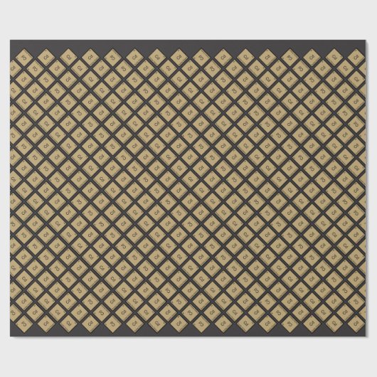 Cd - Charles Dickens Chemistry Element Symbol T-sh Cadeaupapier (Vlak)