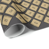 Cd - Charles Dickens Chemistry Element Symbol T-sh Cadeaupapier (Rol Hoek)