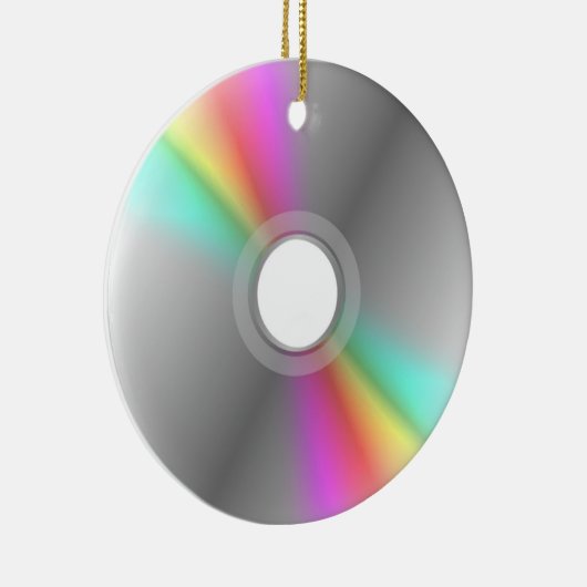 Cd-cirkelvormgeving Keramisch Ornament (Rechts)