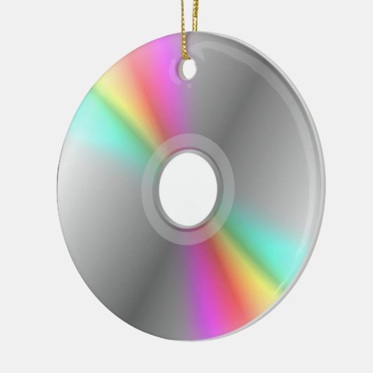 Cd-cirkelvormgeving Keramisch Ornament (Links)