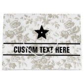 CD Designer-geïnspireerde custom gift bag Groot Cadeauzakje (Voorkant)