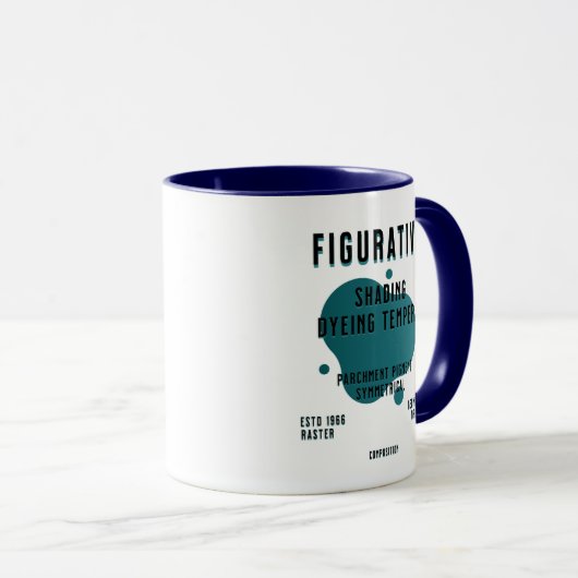 CD-figuratief Mok (Voorkant rechts)