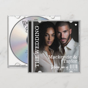 CD Foto Hoes Bruiloft Kaart