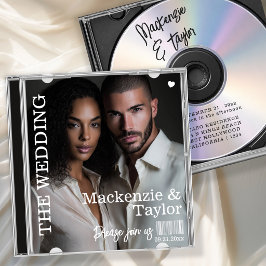 CD Foto Hoes Bruiloft Kaart