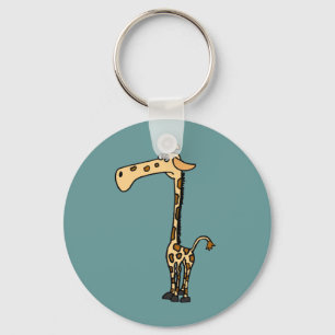 CD- Funny Sad Giraffe Sleutelhanger
