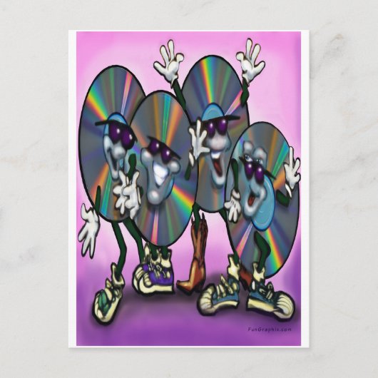 CD Gang Briefkaart (Voorkant)