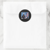 Cd-Hoesje bestrijden Ronde Sticker (Tas)