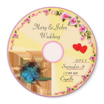 CD Label Wedding Keepsake