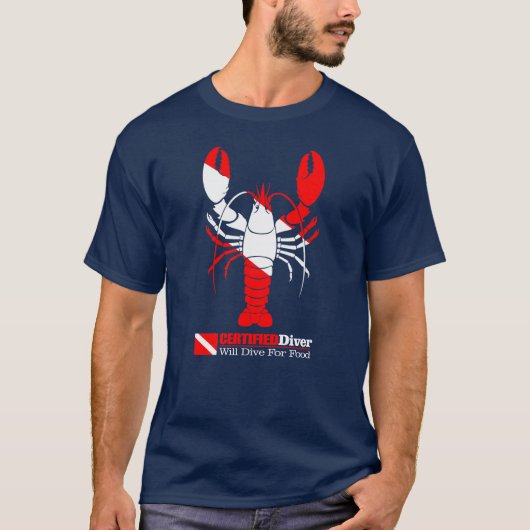 CD Lobster T-shirt (Voorkant)