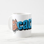CD Logo Blue cat-Mok Koffiemok (Voorkant links)