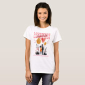 CD-lovebirdjes T-shirt (Voorkant volledig)
