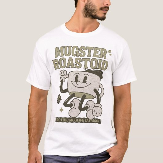 CD mokkop rood T-shirt (Voorkant)