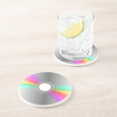 CD Music Disc Jockey Onderzetter (Zijkant)