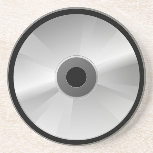 CD-Onderzetter Zandsteen Onderzetter (Voorkant)