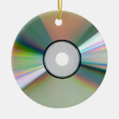 "cd"-ontwerpopgaven en -producten keramisch ornament (Voorkant)