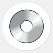 cd ronde sticker (Voorkant)