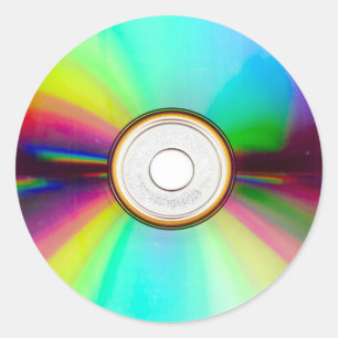 CD Ronde Stickers