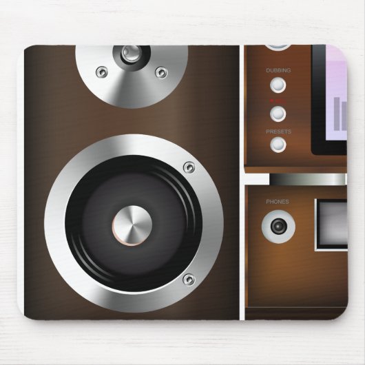 Cd-speler Systeem Muismat (Voorkant)