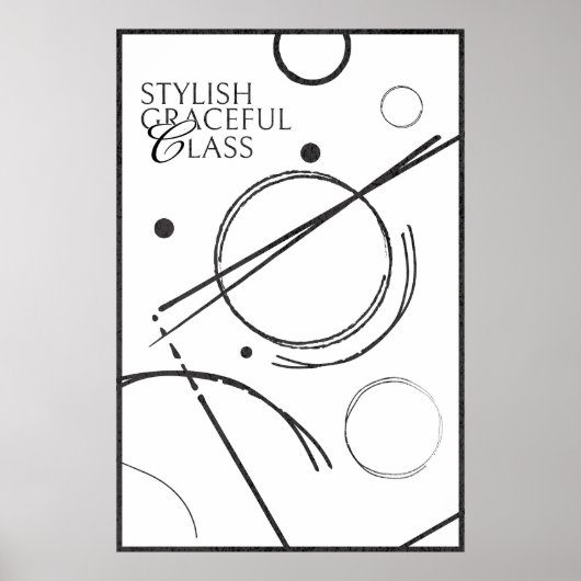 CD stijlvolg Poster (Voorkant)