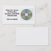 "CD"-Visitekaartjes Visitekaartje (Voorkant / Achterkant)