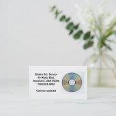 "CD"-Visitekaartjes Visitekaartje (Staand voorkant)