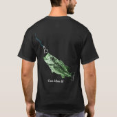 CDA BASS - HIER VISSERIJ - STRIKT IDAHO T-SHIRT (Achterkant)