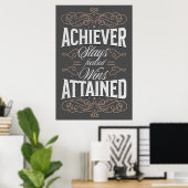 CDachieverart Poster (Thuiskantoor)