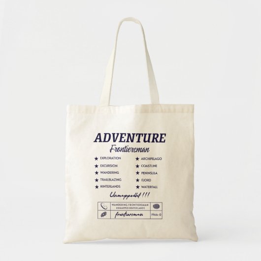 CDadventurefrontier Tote Bag (Voorkant)