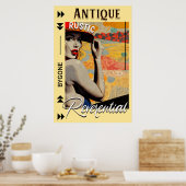 CDantiguerustisch Poster (Keuken)