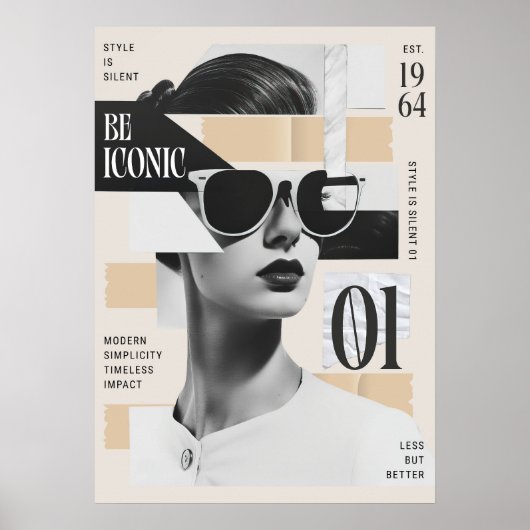 CDbeiconisch Poster (Voorkant)