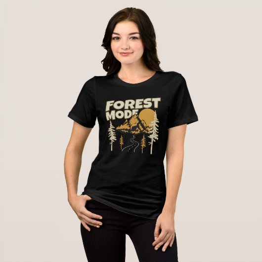 CDbosmodus Tri-Blend Shirt (Voorkant volledig)