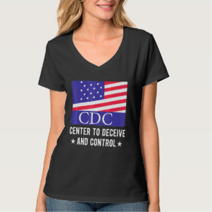 CDC-centra om Amerikaanse vlag te bedriegen en te T-shirt