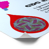 CDC en WHO hebben burgers niet door RoseWrites bes Poster (Hoek)