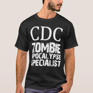 CDC Zombie Apocalypse Specialist T-shirt