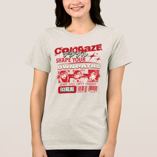 CDcoldgaze20 Tri-Blend Shirt (Voorkant)