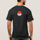 CDD-Logo Mannen T-Shirt met Recon Wares Logo (Achterkant)